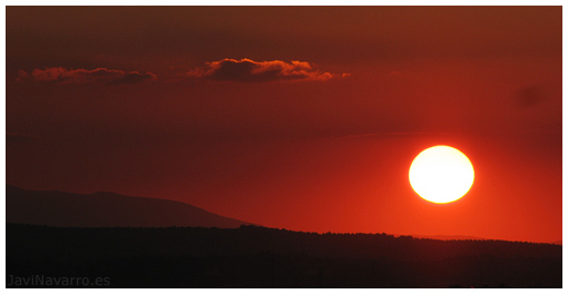 Puesta de sol